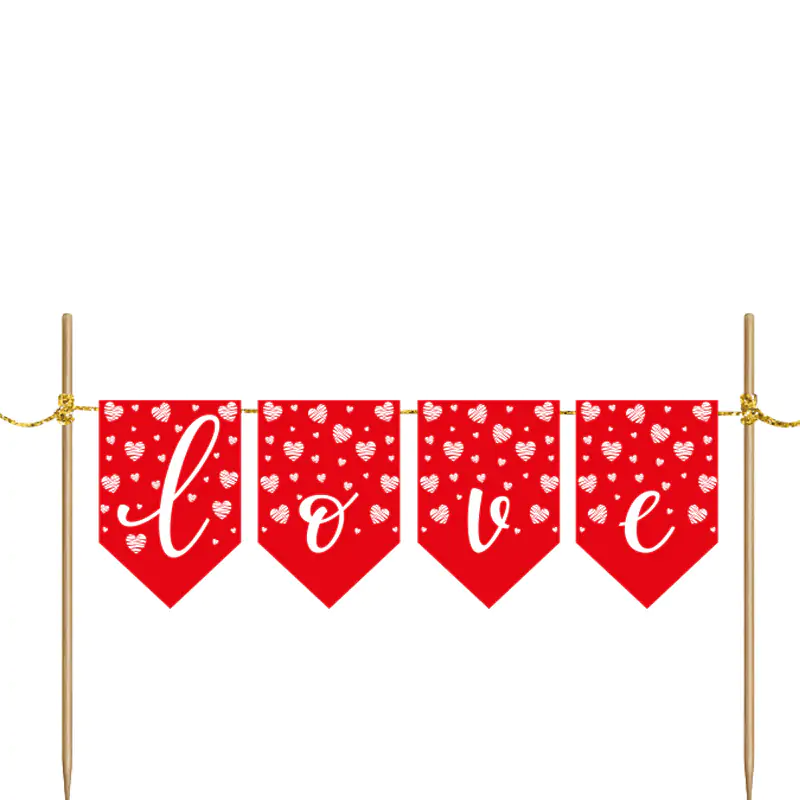 Love Cake Topper